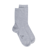 Damensocken aus feiner ägyptischer Baumwolle - Grau
