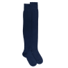 Overknee strümpfe aus Baumwolle - Blau