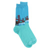 Fantasiesocken für Männer aus Baumwolle -San Francisco