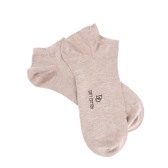 Sneakersocken Dore Dore aus Ägyptischer Baumwolle - Beige