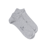 Sneakersocken aus Ägyptischer Baumwolle - Grau
