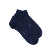 Sneakersocken Dore Dore aus Ägyptischer Baumwolle - Blau