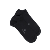 Sneakersocken Dore Dore aus Ägyptischer Baumwolle - Schwarz