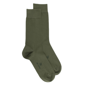 Herrensocken aus Soft Cotton - Grün
