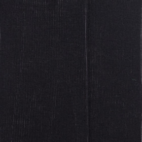 Zweifarbige Wollsocken - Schwarz