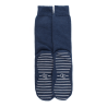 Anti-Rutsch-Herrensocken aus Baumwolle - Navy Blau | Doré Doré