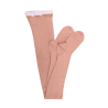 Kinderstrumpfhose aus Baumwolle mit Glitzereffekt - Rosa