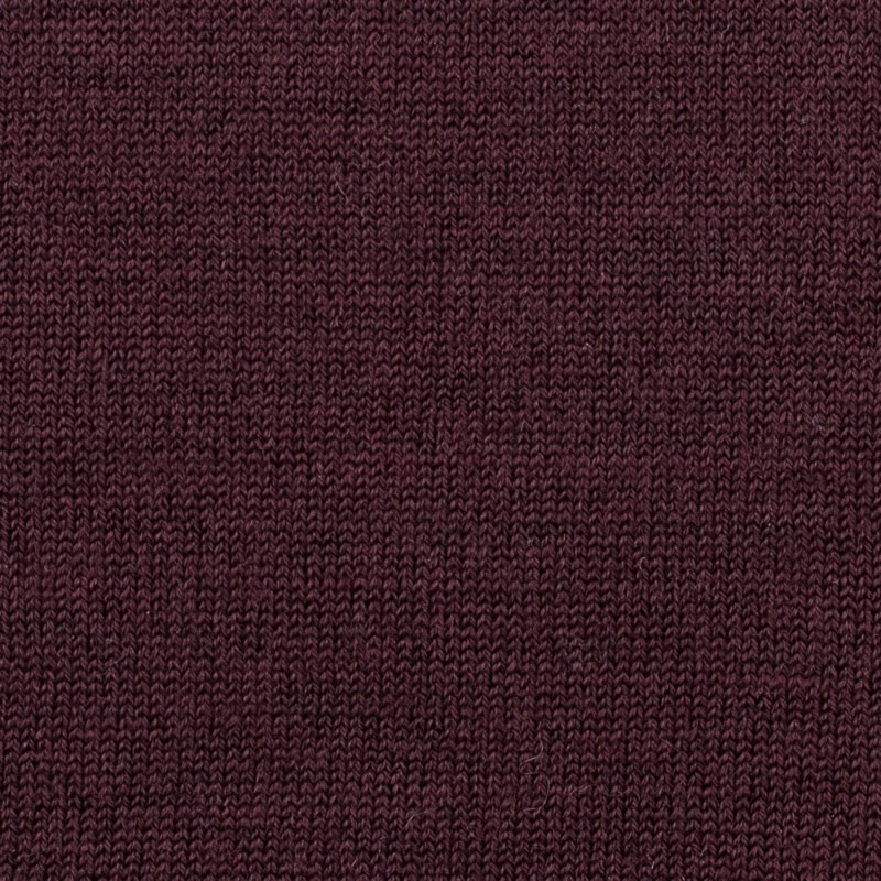 Damen Wollstrumpfhose einfarbig - Aubergine | Doré Doré