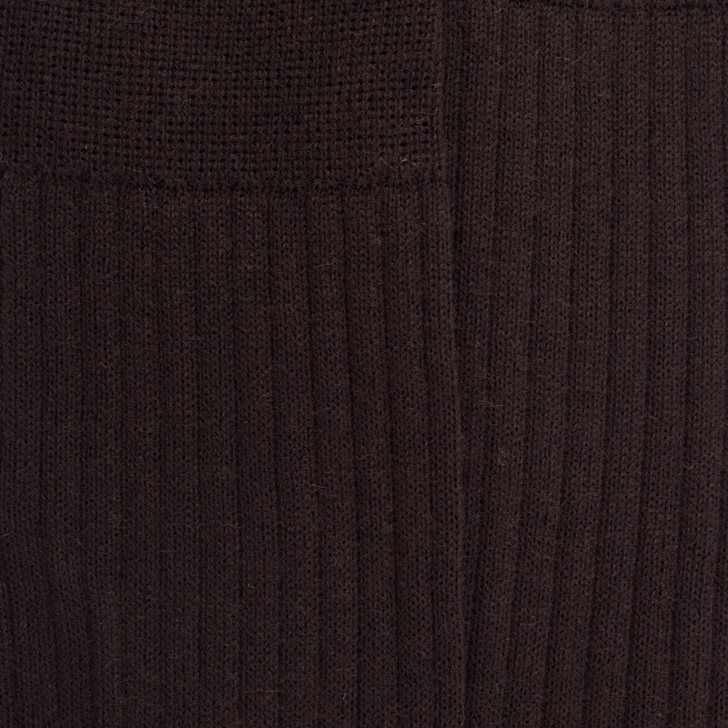 Socken Dore Dore aus Wolle - Braun