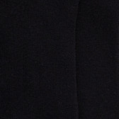 Sport-Sneakersocken für Herren - Frottee Baumwoll Schwarz