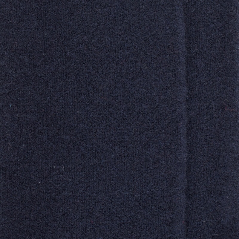 Socken aus Kaschmir und Wolle - Dunkelblau