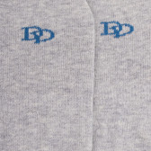 Graue Unsichtbare Socken für Kinder