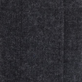 Gerippte Socken DD aus dicker Merinowolle - Grau