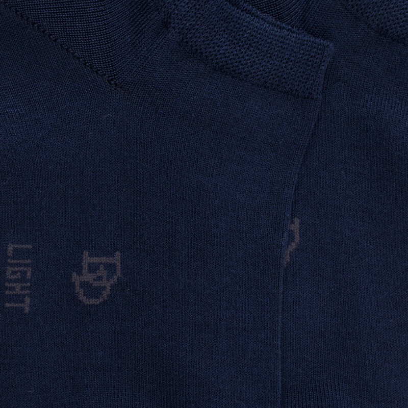 Damensöckchen "Light" aus Baumwolle - Blau