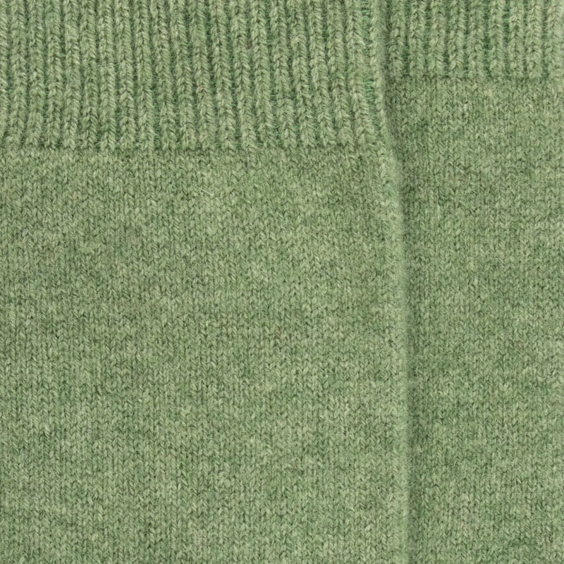 Damensocken aus Wolle und Kaschmir - Grün | Doré Doré