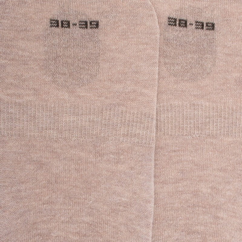 Unsichtbare Socken für Damen - Beige