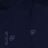 Sneakersocken Dore Dore aus Ägyptischer Baumwolle - Blau