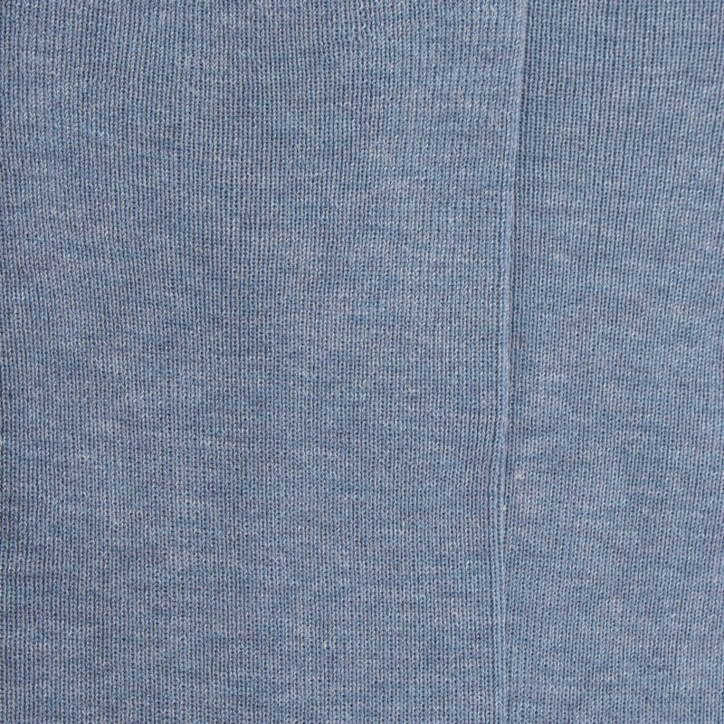 Herren Socken aus gerippter Baumwolle ohne Gummizug - Eisblau | Doré Doré