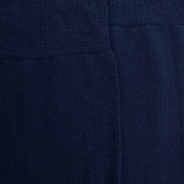 Overknee strümpfe aus Baumwolle - Blau