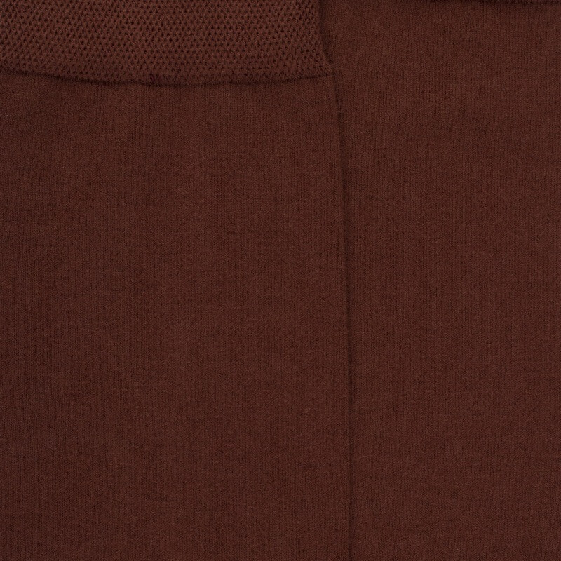 Herrensocken aus Soft Cotton – Braun
