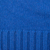 Mütze aus Merinowolle und Kaschmir – Blau