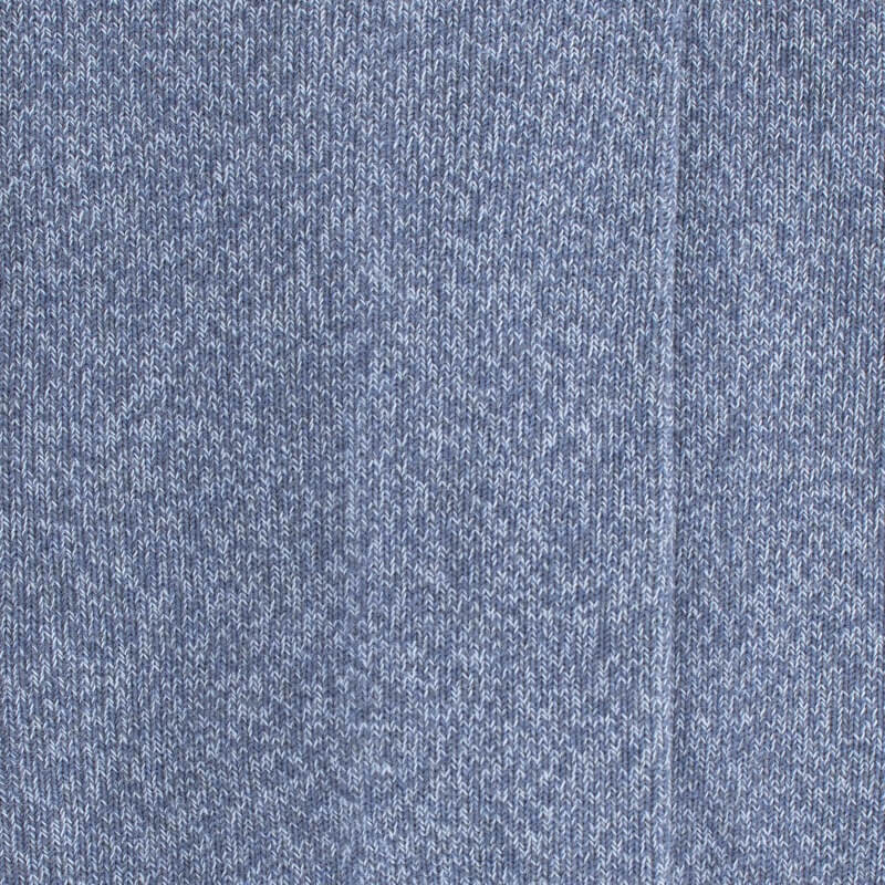 Herren Socken aus ägyptischer Baumwolle, elastisch und gerippt - Blau | Doré Doré