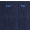 Herren Füßlinge aus feiner Baumwolle - Navy Blau | Doré Doré