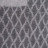 Damensocken aus Baumwolle und Wolle mit verschlungenem Muster Glanzeffekt - Hellgrau | Doré Doré