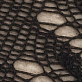 Strumpfhose aus Baumwolle mit Ajourmuster und Fischgrätenmuster - Schwarz