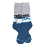 Herren Baumwollsocken mit Robbenmuster auf Kai - Croisette | Doré Doré