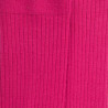 Damen gerippte Socken aus reiner Wolle - Oleanderrose | Doré Doré