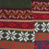 Herrensocken aus Wolle mit Weihnachtsmotiv - Rot | Doré Doré