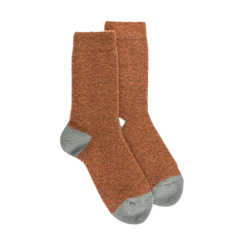 Frauensocken aus Fleece - Orange | Doré Doré