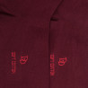 Leichte lange Socken aus ägyptischer Baumwolle für Damen - Aubergine | Doré Doré