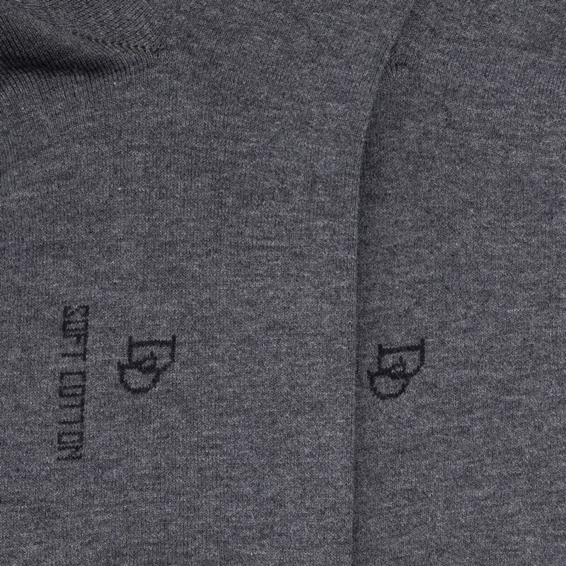 Leichte lange Socken aus ägyptischer Baumwolle für Damen - Hellgrau | Doré Doré