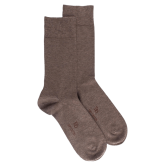 Herren Socken aus ägyptischer Baumwolle - Creme | Doré Doré