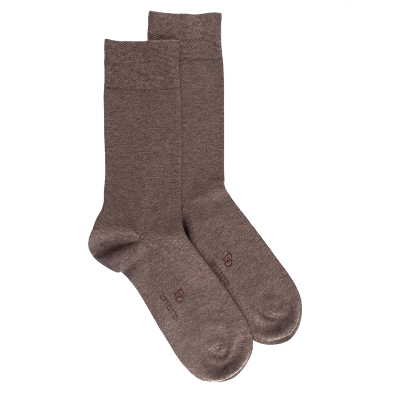 Herren Socken aus ägyptischer Baumwolle - Creme | Doré Doré