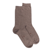 Damen Socken aus feiner ägyptischer Baumwolle - Creme | Doré Doré