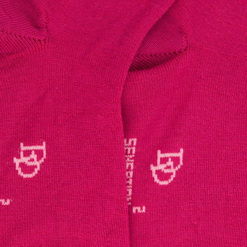 Kindersocken aus Wolle und Baumwolle - Oleanderrose | Doré Doré