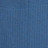 Lange Socken aus gerippter Wolle für Herren - Hellblau | Doré Doré