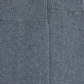 Lange Socken aus Wolle und Kaschmir für Herren - Eisblau | Doré Doré
