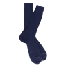 Herrensocken aus extrafeiner Merinowolle - Navy Blau