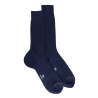 Herrensocken aus extrafeiner Merinowolle - Navy Blau | Doré Doré