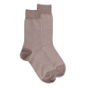 Herrensocken Kaviar aus Merinowolle - Creme