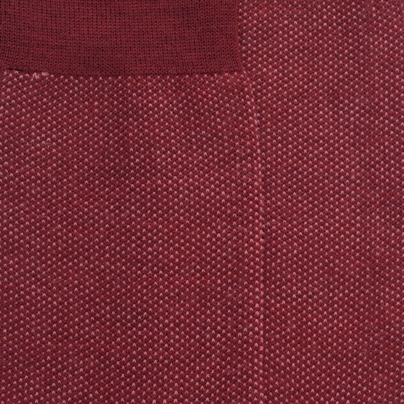 Herrensocken Kaviar aus Merinowolle - Rot | Doré Doré