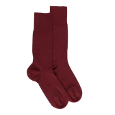 Herrensocken aus Wolle und Baumwolle - Rot | Doré Doré