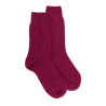 Damensocken aus Wolle und Kaschmir - Rot