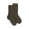 Kinder Socken aus ägyptischer Baumwolle - Thuja-Grüne