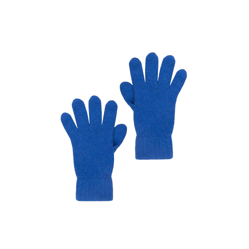 Unisex-Handschuhe aus reiner Wolle und Kaschmir - Blau | Doré Doré