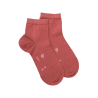 Damen Feinsocken aus Baumwolle - Rosa | Doré Doré